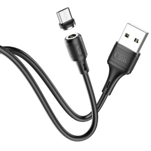 Hoco kabel USB do micro magnetyczny 2,4A Sereno X52 czarny