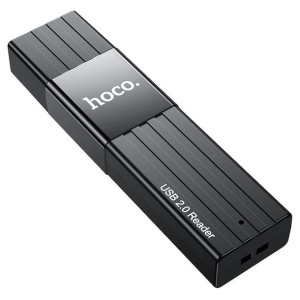 Hoco czytnik kart pamięci 2w1 HB20 Mindful USB2.0