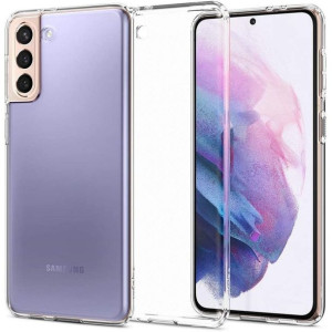 Futerał SPIGEN Liquid Crystal do SAMSUNG S21 transp.
