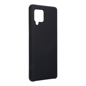 Futerał Forcell SILICONE do Samsung A42 5G czarny 3