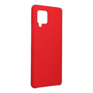 Futerał Forcell SILICONE do Samsung A42 5G czerwony 1