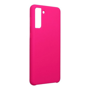Futerał Forcell SILICONE do Samsung S21 Plus różowy 21