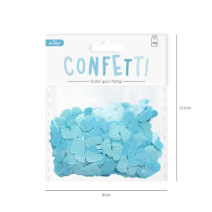  Konfetti niebieskie stópki 15 g