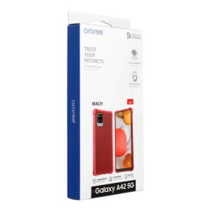 Futerał ARAREE Mach do SAMSUNG A42 5G czerwony