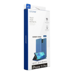 Kabura ARAREE Handmade Bonnet stand do iPhone 11 PRO niebieski