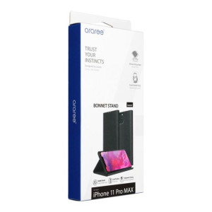 Kabura ARAREE Handmade Bonnet stand do iPhone 11 PRO MAX czarny