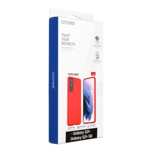 Futerał ARAREE Typoskin do SAMSUNG S21 Plus czerwony