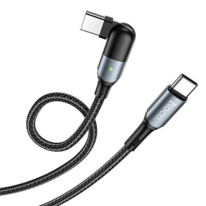 Hoco kabel Typ C do Typ C Orbit Power Delivery szybkie ładowanie 100W U100