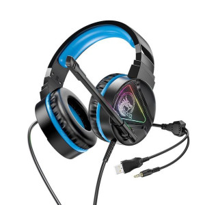 Hoco słuchawki nagłowne GAMING Drift W104 niebieski