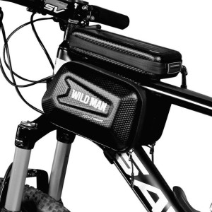 Uchwyt rowerowy/torba z pokrowcem na ramę na zamek WILDMAN ES6 1L 4" 7