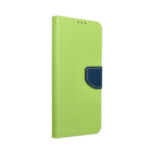 Etui Fancy do HUAWEI P SMART 2021 limonka/granatowy