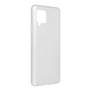 Futerał i-Jelly Mercury Samsung A42 5G srebrny