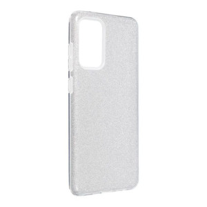 Futerał Forcell SHINING do Samsung A72 LTE 4G/A72 5G srebrny