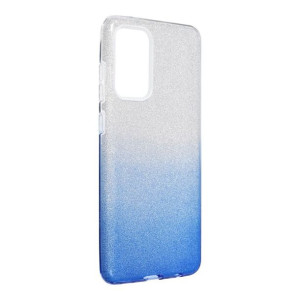 Futerał Forcell SHINING do Samsung A72 LTE 4G/A72 5G transparent/niebieski