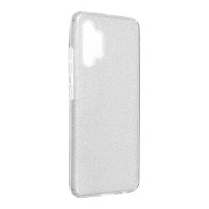 Futerał Forcell SHINING do Samsung A32 LTE 4G srebrny