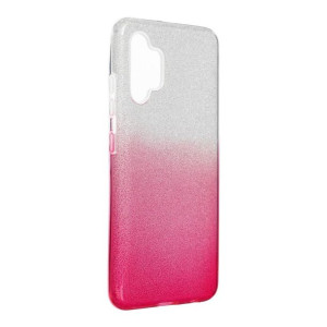 Futerał Forcell SHINING do Samsung A32 LTE 4G transparent/róż