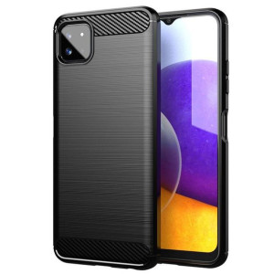 Futerał Forcell CARBON do Samsung A22 5G czarny