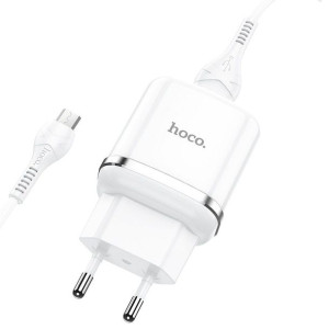 Hoco ładowarka sieciowa USB 3A QC3.0 Fast Charge Special Single Port z kabl