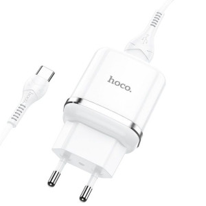 Hoco ładowarka sieciowa USB 3A QC3.0 Fast Charge Special Single Port z kabl
