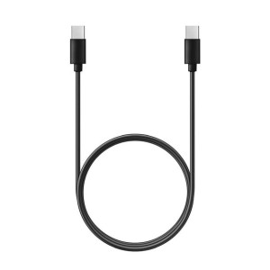 Kabel Typ C Typ C Power Delivery PD60W 3A C296 czarna długa końcówka 8mm