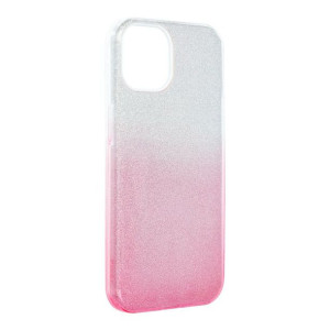 Futerał Forcell SHINING do iPhone 13 transparent/róż