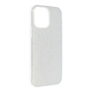 Futerał Forcell SHINING do iPhone 13 PRO MAX srebrny