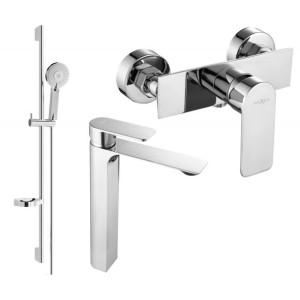 Mexen Alexa DS40 zestaw prysznicowy, chrom - 71214DS40-00