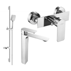 Mexen Alexa DS62 zestaw prysznicowy, chrom - 71214DS62-00