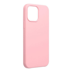 Futerał Forcell SILICONE do iPhone 13 PRO MAX pudrowy różowy 17