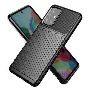 Futerał Forcell THUNDER do Samsung A72 LTE 4G czarny