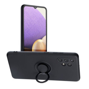Futerał Forcell SILICONE RING do Samsung A32 LTE 4G czarny