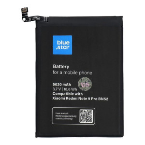 Bateria do XIAOMI Redmi Note 9 PRO BN52 5020 mAh Li-Ion Blue Star
