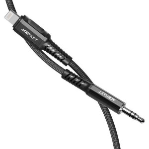 Acefast kabel audio do iPhone Lightning 8-pin Jack 3,5mm męski MFI ze stopu