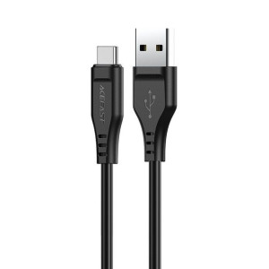 Acefast kabel USB do Typ C 3A C3-04 1,2 m czarny