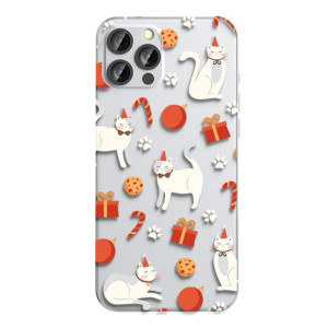 Futerał FORCELL WINTER 21/22 do iPhone 13 christmas cat