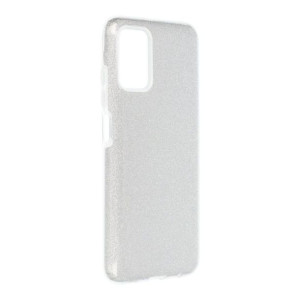 Futerał Forcell SHINING do Samsung A03S srebrny