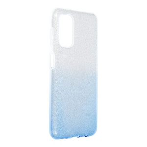 Futerał Forcell SHINING do Samsung A13 5G transparent/niebieski