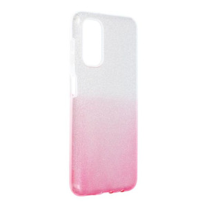 Futerał Forcell SHINING do Samsung A13 5G transparent/róż