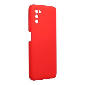Futerał Forcell SILICONE do Samsung A03s czerwony 1