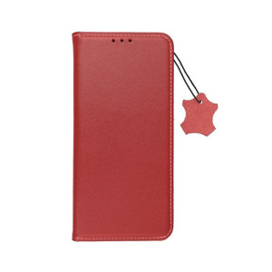 Kabura skórzana Forcell SMART PRO do iPhone 13 PRO bordowy