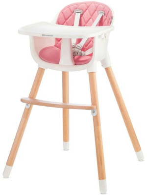 Kinderkraft Sienna krzesełko do karmienia 2w1 Pink