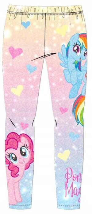 Leginsy Dziewczęce Getry My Little Pony Brokat 122