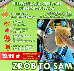 Easyquick Moto Pielęgnacja Chromu Nanopowłoka