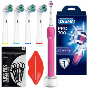Szczoteczka Elektryczna Oral-b Pro 700 3d Różowa