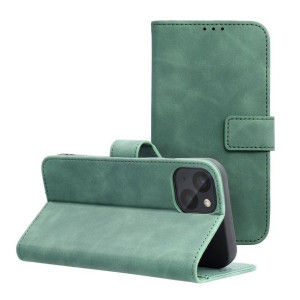 Kabura Forcell TENDER Book do iPhone 13 zielony