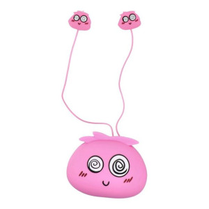 Zestaw słuchawkowy/słuchawki JELLIE MONSTER Jellie YLFS-01 różowe