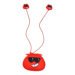 Zestaw słuchawkowy/słuchawki JELLIE MONSTER Steven YLFS-01 czerwony