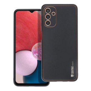 Futerał Forcell LEATHER Case skórzany do Samsung A13 5G czarny