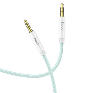 Hoco kabel AUX Audio Jack 3,5mm na Jack 3,5mm UPA19 2m zielony