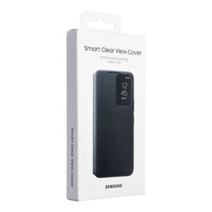 Oryginalny Futerał Smart bezbarwny View Cover EF-ZS901CBEGEE Samsung S22 cz
